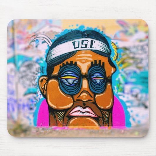 Graffiti Park Mousepad Muismat (Voorkant)