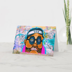 Graffiti Park Wenskaart Kaart