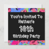 Graffiti ~ Partij Kaart (Voorkant)