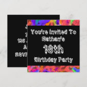 Graffiti ~ Partij Kaart (Voorkant / Achterkant)