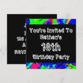 Graffiti ~ Partij Kaart (Voorkant / Achterkant)