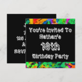 Graffiti ~ Partij Kaart (Voorkant / Achterkant)