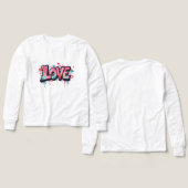 Graffiti Pastel Love Bomb (Voorkant /achterkant)