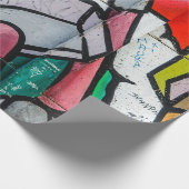 Graffiti Patroon Cadeaupapier (Hoek)