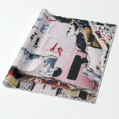 Graffiti Patroon Cadeaupapier (Uitgerold)