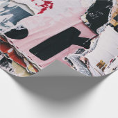 Graffiti Patroon Cadeaupapier (Hoek)