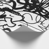 Graffiti Patroon Cadeaupapier (Hoek)