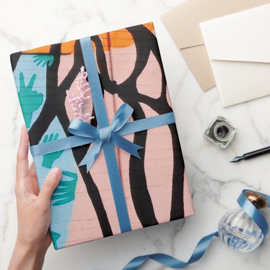 Graffiti Patroon Cadeaupapier (Geschenken)