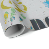 Graffiti Patroon Cadeaupapier (Rol Hoek)