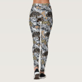Graffiti-patroon Leggings (Achterkant)