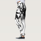 Graffiti Patroon Leggings (Links)