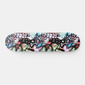 Graffiti Patroon Persoonlijk Skateboard (Horizontaal)