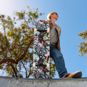 Graffiti Patroon Persoonlijk Skateboard