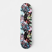 Graffiti Patroon Persoonlijk Skateboard (Voorkant)