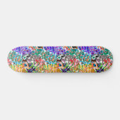 Graffiti Patroon Persoonlijk Skateboard (Horizontaal)