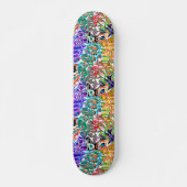 Graffiti Patroon Persoonlijk Skateboard (Voorkant)
