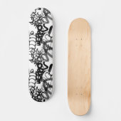 Graffiti Patroon Persoonlijk Skateboard (Voorkant)