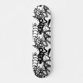 Graffiti Patroon Persoonlijk Skateboard (Voorkant)