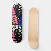 Graffiti Patroon Persoonlijk Skateboard (Voorkant)