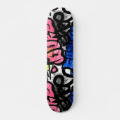 Graffiti Patroon Persoonlijk Skateboard (Voorkant)