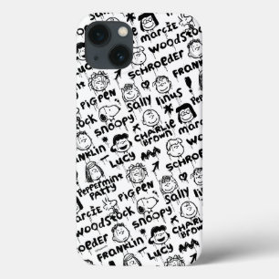 Graffiti-patroon pindaktekens Case-Mate iPhone case