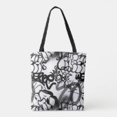 Graffiti Patroon Tote Bag (Achterkant)