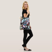 Graffiti Patroon Tote Bag (Op model)