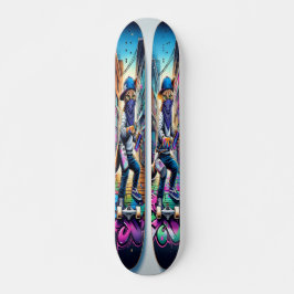 Graffiti Paws Persoonlijk Skateboard