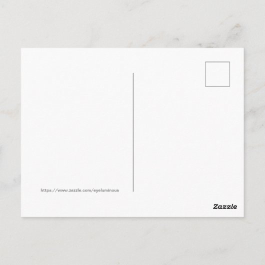 Graffiti Peace Briefkaart (Achterkant)