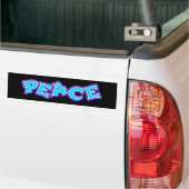 Graffiti Peace Bumpersticker (Op Truck)