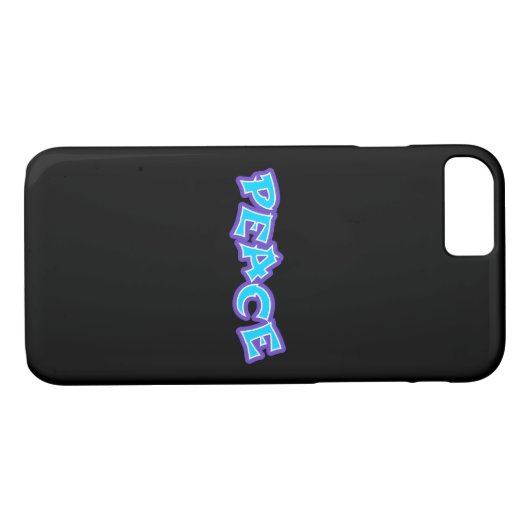 Graffiti Peace Case-Mate iPhone Case (Achterkant (Horizontaal))