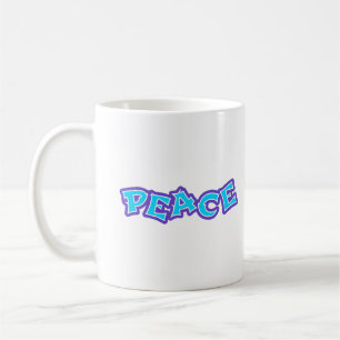 Graffiti Peace Koffiemok