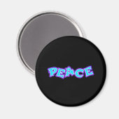 Graffiti Peace Magneet (Voorkant / Achterkant)