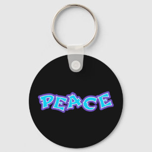 Graffiti Peace Sleutelhanger