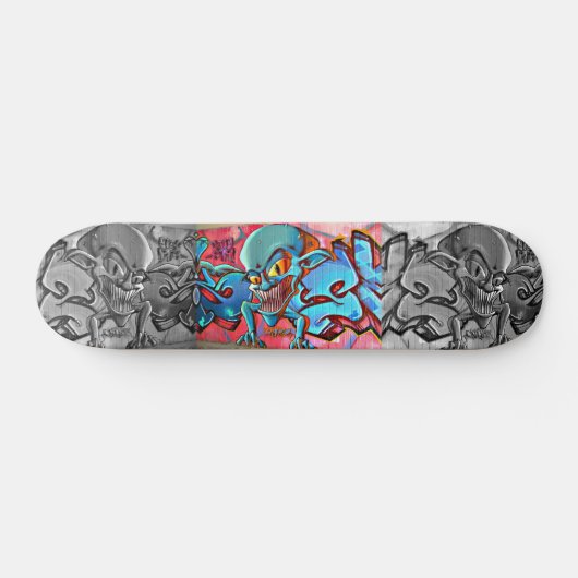 Graffiti Persoonlijk Skateboard (Horizontaal)