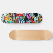 Graffiti Persoonlijk Skateboard (Horizontaal)
