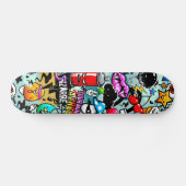 Graffiti Persoonlijk Skateboard (Horizontaal)