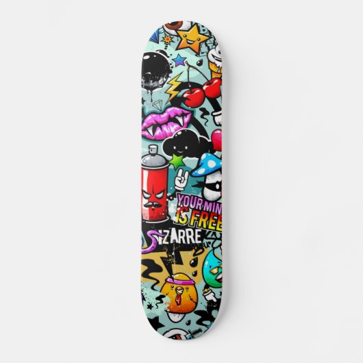 Graffiti Persoonlijk Skateboard (Voorkant)