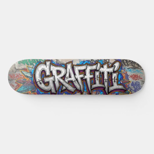 Graffiti Persoonlijk Skateboard (Horizontaal)