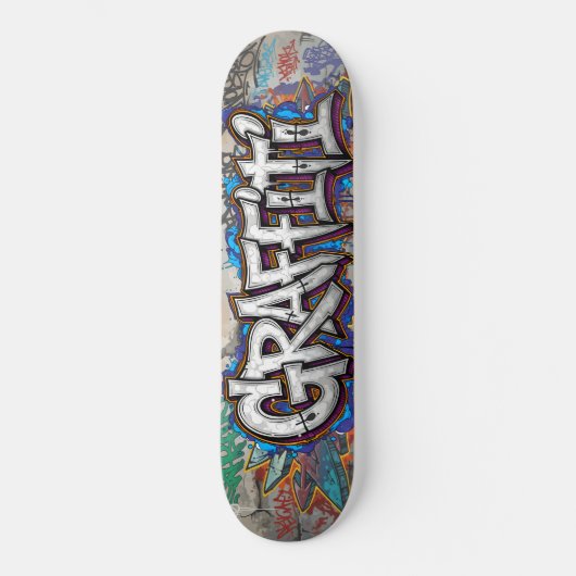 Graffiti Persoonlijk Skateboard (Voorkant)