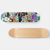 Graffiti Persoonlijk Skateboard (Horizontaal)