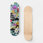 Graffiti Persoonlijk Skateboard (Voorkant)