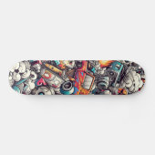 Graffiti Persoonlijk Skateboard (Horizontaal)