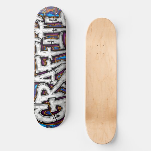 Graffiti Persoonlijk Skateboard (Voorkant)