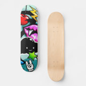 Graffiti Persoonlijk Skateboard (Voorkant)