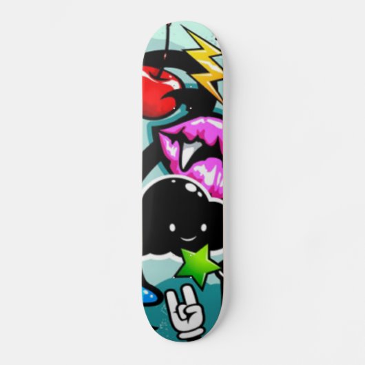 Graffiti Persoonlijk Skateboard (Voorkant)