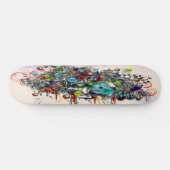 Graffiti Persoonlijk Skateboard (Horizontaal)