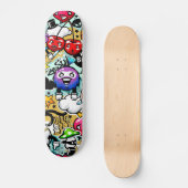 Graffiti Persoonlijk Skateboard (Voorkant)