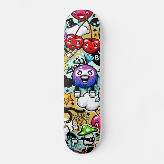 Graffiti Persoonlijk Skateboard (Voorkant)