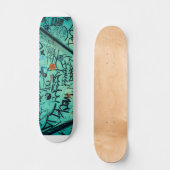 GRAFFITI PERSOONLIJK SKATEBOARD (Voorkant)